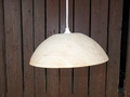 Lampenschirm Zirbe, Deckenlampe Zirbenholz