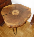 Beistelltisch, Couchtisch, Holztisch, Tisch, Walnuss, Haarnadelbeine, Hairpinlegs