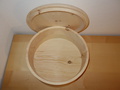 Brottopf Brotkasten Brotdose aus Zirbenholz