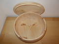 Brottopf, Brotbox, Brotkasten, Zirbe, Zirbenholz, Arve-1