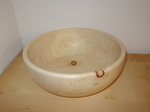 Teigschüssel,  Holzschüssel, Schüssel, Zirbe