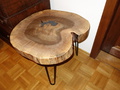 Beistelltisch, Couchtisch Walnuss