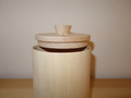 Dose Holzdose Zirbenholz Kaffeedose Vorratsdose