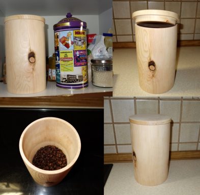 Vorratsdosen Vorratsdose aus Zirbenholz